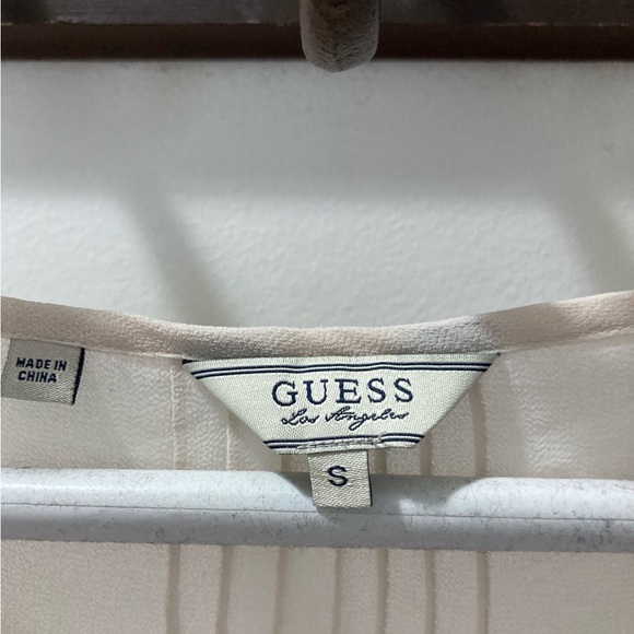 Guess S boho cream top - Picture 3 of 6